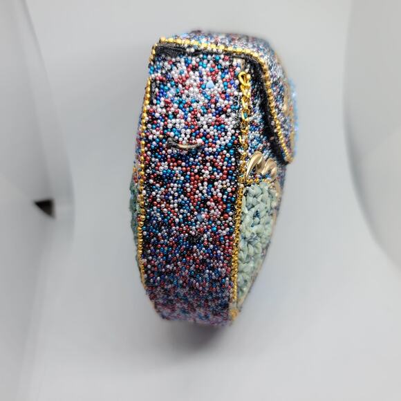 Ramla Blue Mosaic Bag